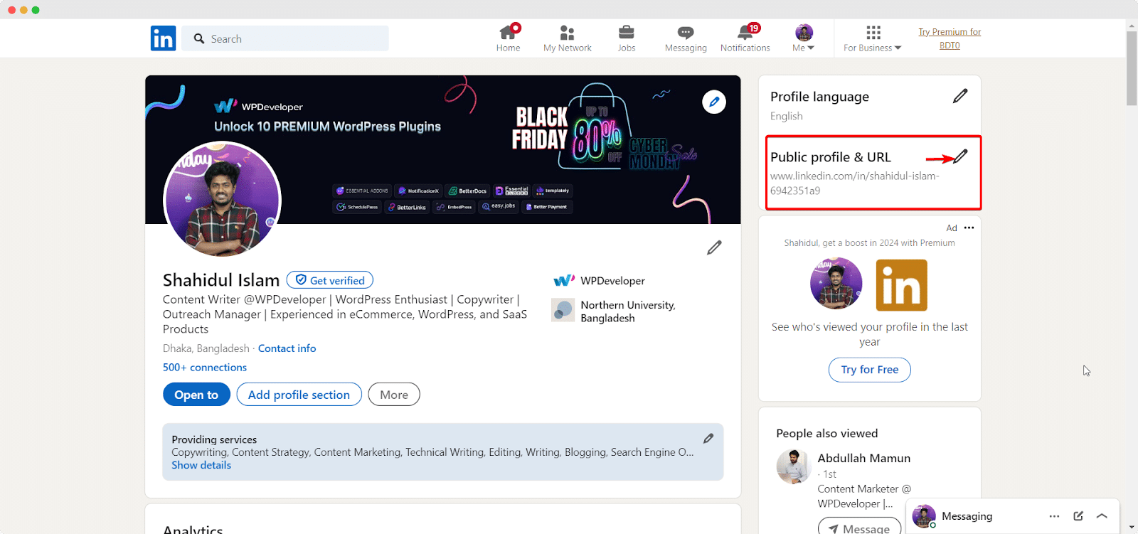 change-linkedin-profile-url