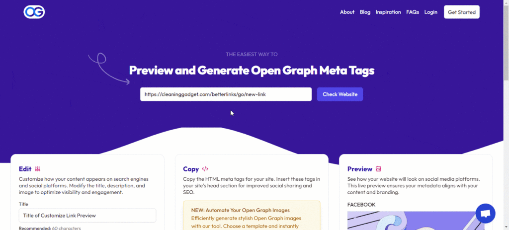 here is how a link looks like in different platforms