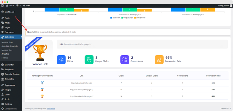 Advanced Split Testing