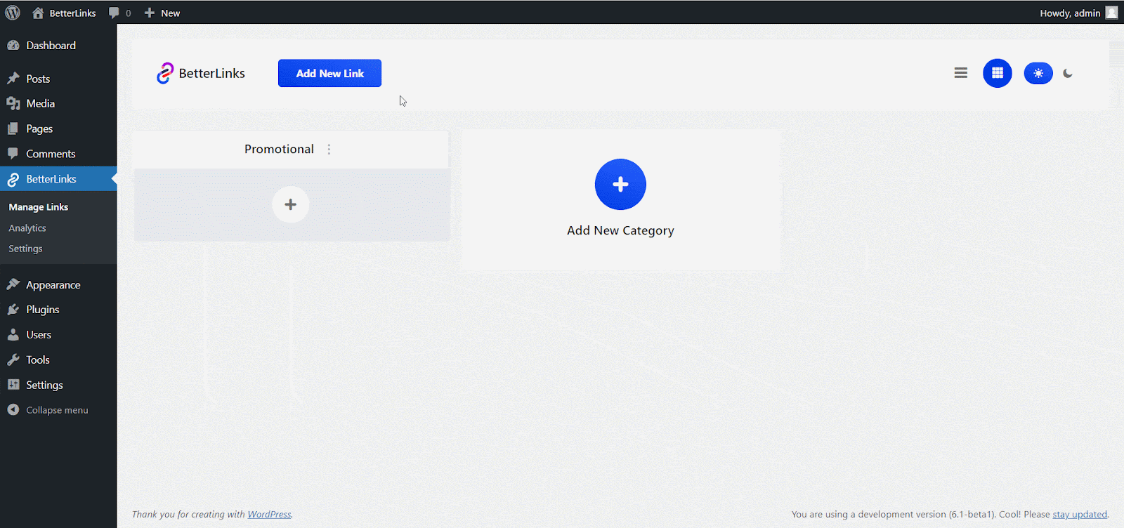 How to Create New Links with BetterLinks? 11 Create a New Link