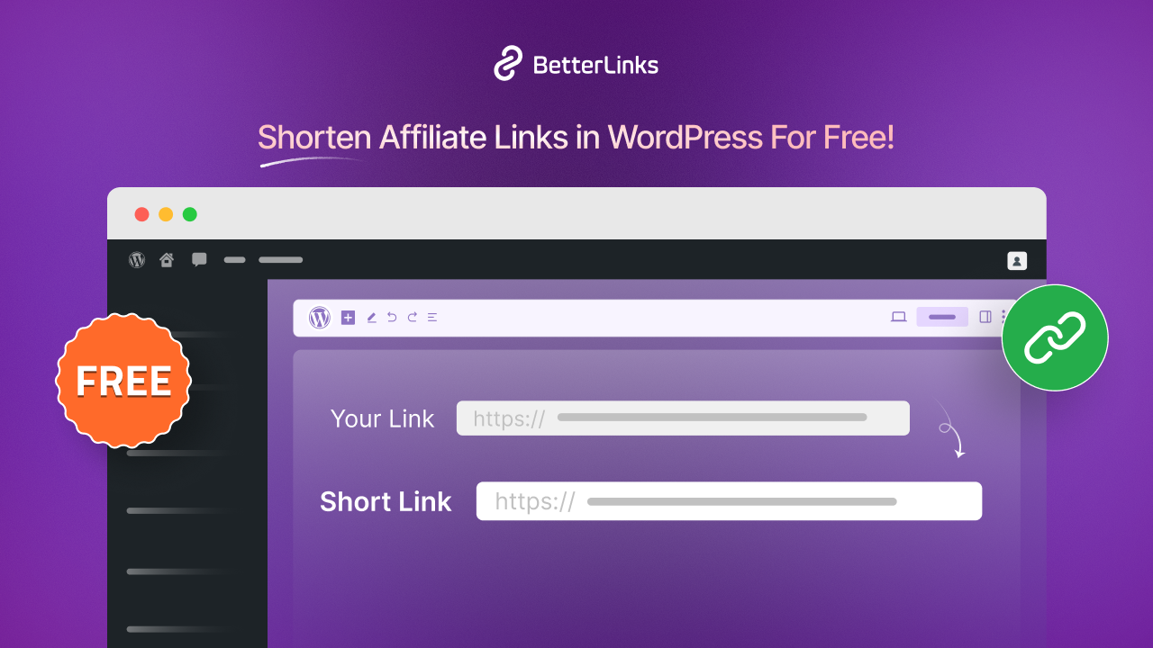 Shorten Affiliate Links in WordPress for Free