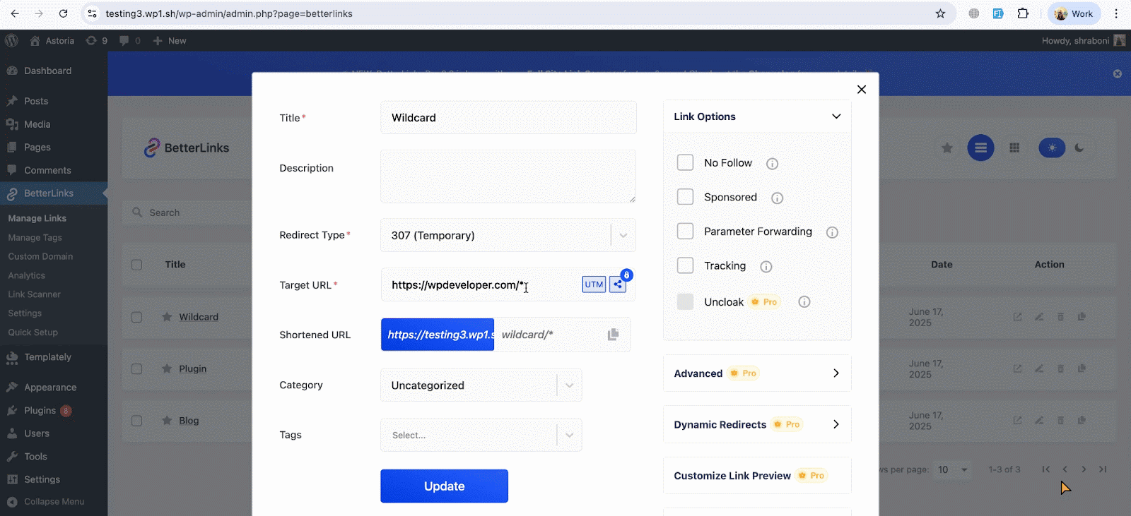manage multiple redirects without creating them one by one.