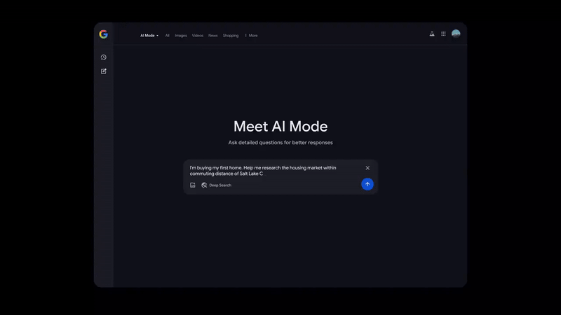 Meet AI Mode-Google