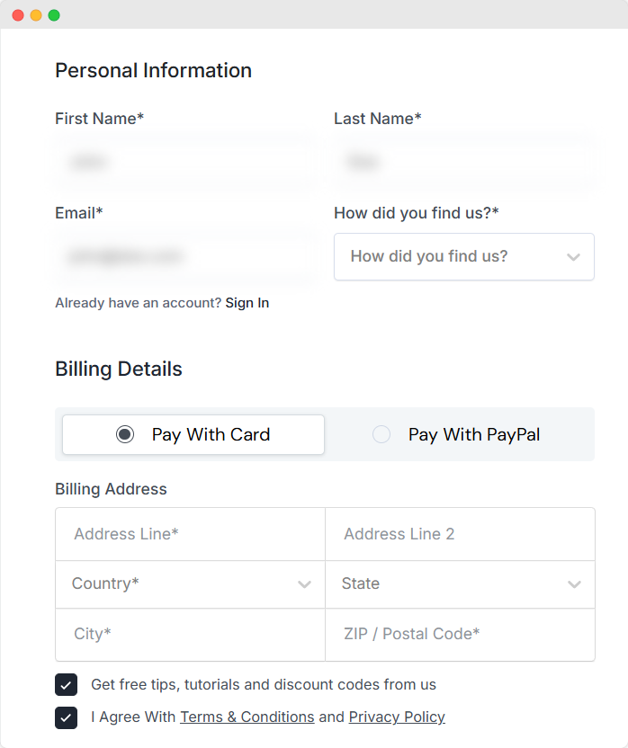 How to Use The Payment Method?