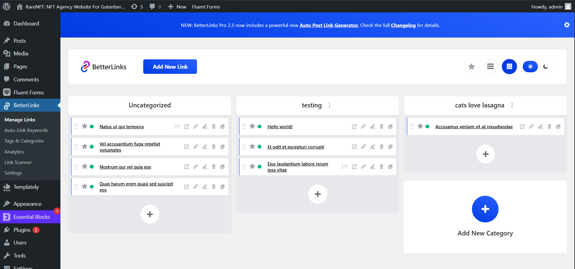 Post Link Generator