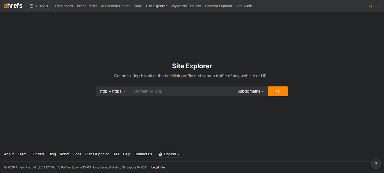 Site Explorer- Ahrefs